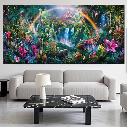 Diamond Painting Regenbogen Diamond Painting Erwachsene Groß xxl 80x160cm Diamant Malerei Tier Malen Nach Zahlen DIY Strass Kunst Mosaikherstellung Crystal Stickerei sets,Home Dekor Geschenke XD133 Diamond Painting Regenbogen Diamond Painting Erwachsene Groß xxl 80x160cm Diamant Malerei Tier Malen Nach Zahlen DIY Strass Kunst Mosaikherstellung Crystal Stickerei sets,Home Dekor Geschenke XD133 von Generic