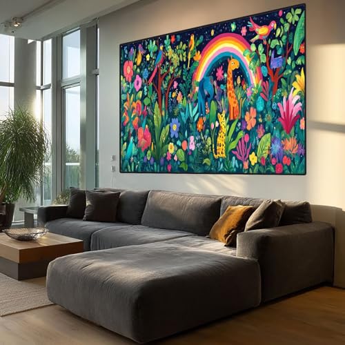 Diamond Painting Regenbogen Diamont Painting Bilder Tier Malen Nach Zahlen set für Erwachsene,5D Vollbohrung Crystal Bastelset Mosaikherstellung,DIY Diamant Malerei für Deko Geschenke 100x300cm XD134 Diamond Painting Regenbogen Diamont Painting Bilder Tier Malen Nach Zahlen set für Erwachsene,5D Vollbohrung Crystal Bastelset Mosaikherstellung,DIY Diamant Malerei für Deko Geschenke 100x300cm XD134 von Generic