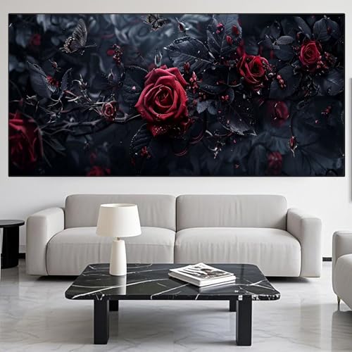 Diamond Painting Rose Diamond Painting Erwachsene 30x60cm Diamant Malerei Garten Malen Nach Zahlen DIY Strass Kunst Mosaikherstellung Crystal Stickerei Malerei sets für Home Wand Dekor Geschenke XD587 Diamond Painting Rose Diamond Painting Erwachsene 30x60cm Diamant Malerei Garten Malen Nach Zahlen DIY Strass Kunst Mosaikherstellung Crystal Stickerei Malerei sets für Home Wand Dekor Geschenke XD587 von Generic