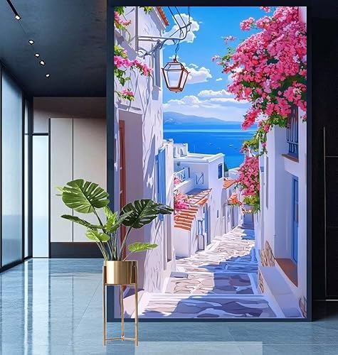 Diamond Painting Santorin Diamond Painting Erwachsene Groß xxl 80x200cm Diamant Malerei Landschaft Malen Nach Zahlen DIY Strass Kunst Mosaikherstellung Crystal Stickerei Malerei Kits,Dekor Gifts E861 Diamond Painting Santorin Diamond Painting Erwachsene Groß xxl 80x200cm Diamant Malerei Landschaft Malen Nach Zahlen DIY Strass Kunst Mosaikherstellung Crystal Stickerei Malerei Kits,Dekor Gifts E861 von Generic