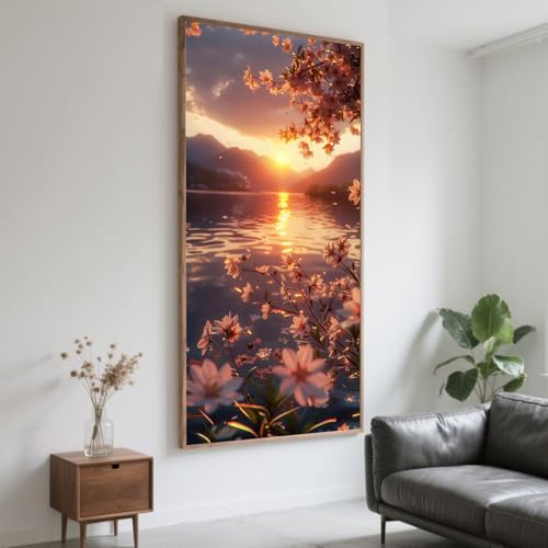 Diamond Painting See Diamont Painting Bilder Sonnenuntergang Malen Nach Zahlen set für Erwachsene,5D Vollbohrung Bastelset Mosaikherstellung,DIY Diamant Malerei für Deko Geschenke 70x180cm XD342 Diamond Painting See Diamont Painting Bilder Sonnenuntergang Malen Nach Zahlen set für Erwachsene,5D Vollbohrung Bastelset Mosaikherstellung,DIY Diamant Malerei für Deko Geschenke 70x180cm XD342 von Generic
