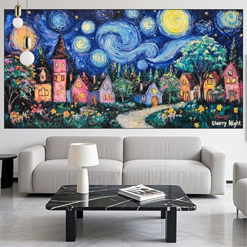 Diamond Painting Stadt Diamont Painting Bilder Abstrakt Malen Nach Zahlen Set für Kinder Erwachsene,5D Vollbohrung Crystal Bastelset Mädchen Mosaikherstellung,DIY Diamant Malerei 100x300cm KM-220 Diamond Painting Stadt Diamont Painting Bilder Abstrakt Malen Nach Zahlen Set für Kinder Erwachsene,5D Vollbohrung Crystal Bastelset Mädchen Mosaikherstellung,DIY Diamant Malerei 100x300cm KM-220 von Generic