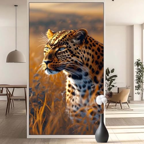 Diamond Painting Tier Diamond Painting Erwachsene Leopard, 5D Diamant Painting Bilder Full Drill Diamond Painting Kinder, DIY Malen Nach Zahlen Diamant Kunst Malerei Set für Wand Dekor 30 x 60 cm q671 von Generic