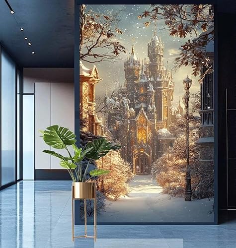 Diamond Painting Winter Diamond Painting Erwachsene Groß xxl 70x180cm Diamant Malerei Schloss Malen Nach Zahlen DIY Strass Kunst Mosaikherstellung Crystal Stickerei Malerei Kits,Home Dekor Gifts E542 Diamond Painting Winter Diamond Painting Erwachsene Groß xxl 70x180cm Diamant Malerei Schloss Malen Nach Zahlen DIY Strass Kunst Mosaikherstellung Crystal Stickerei Malerei Kits,Home Dekor Gifts E542 von Generic