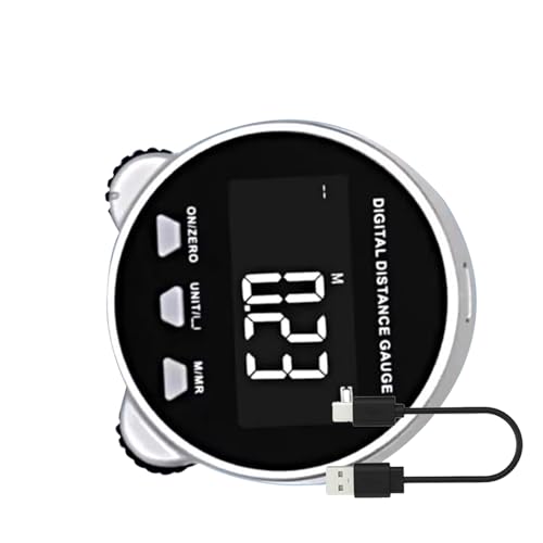 Digitales Maßband – LCD-Bildschirm-Tracker, wiederaufladbares Linealwerkzeug | Flexibler Formfinder, Präzisionszähler von 656 Fuß, ungerade Längenmesser für flache Objekte und Digitales Maßband – LCD-Bildschirm-Tracker, wiederaufladbares Linealwerkzeug | Flexibler Formfinder, Präzisionszähler von 656 Fuß, ungerade Längenmesser für flache Objekte und von Generic
