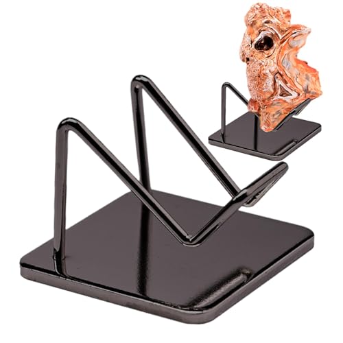 Display Ständer - Kristall Display Ständer | Metall Rock Halter mit Basis | Stabiler Arm Display Organizer | Multifunktionale Rock Halter Staffelei, Perfekte Edelsteinhalter Staffelei für Wohnkultur von Generic