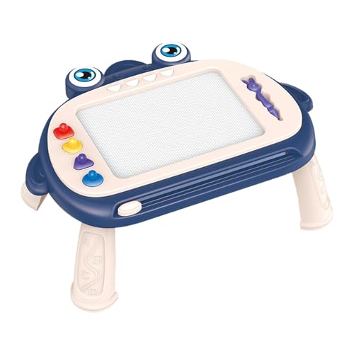 Doodle-Board-Pad, Doodle-Board-Tablet-Spielzeug - Froschförmiges Doodle-Brett mit Beinen - Schreib- und Malkritzelblock, Lernspielzeug für Kleinkinder, Tischdesign, abnehmbar, für, Mädchen im Alter v von Generic