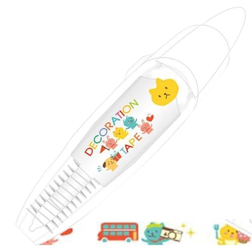 Druckknopf Dekorative Stifte Für Kinder, Stylische Stifte, Tierdesign-Ästhetik Marker Korrekturband Malzubehör für Lehrer Studenten Schüler Kunstprojekte Schule Studium Druckknopf Dekorative Stifte Für Kinder, Stylische Stifte, Tierdesign-Ästhetik Marker Korrekturband Malzubehör für Lehrer Studenten Schüler Kunstprojekte Schule Studium von Generic