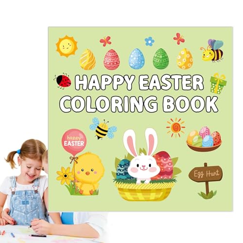 Einfaches Malbuch für Erwachsene, Malbücher für Erwachsene, Entspannung, niedliches Malbuch, einfaches Osterspiel, kühles Anti-Stress-Zeichenbuch, 40 Seiten, Cartoon für Adu Einfaches Malbuch für Erwachsene, Malbücher für Erwachsene, Entspannung, niedliches Malbuch, einfaches Osterspiel, kühles Anti-Stress-Zeichenbuch, 40 Seiten, Cartoon für Adu von Generic