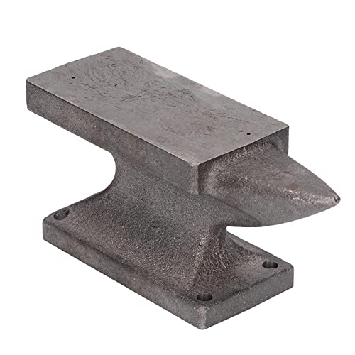 Eisenhorn -Ambemittel Block, Kleines Eisen -Horn -Basis -Juwelier Blacksmith Tool, 3lb -Bank Rostfeste Härte -Schmieden -Werkzeug Metall Stempelhammer für Schmuckherstellung von Generic