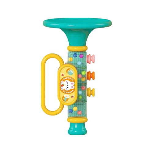 Entzückendes Kaninchenhorn-Spielzeug für Babys, das Cartoon-Mundharmonika und Pfeife für Kleinkinder bläst Zsh513 (Blue, One Size) von Generic