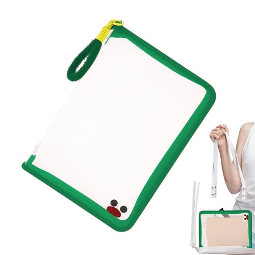 Erweiterung Dateiordner - PVC -Organizer löschen, große Kapazität mit Zipper | Transparent Dokumentspeicherfall mit Handle | Tragbarer Papierhalter für Home, Officee, Schule und, 23x33cm/9.06x1 von Generic