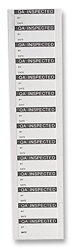 Etikett, QA geprüft, PK350, vorgedruckte Etiketten, Menge X 350 | 7827311 von Generic