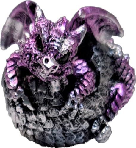 Fantasy-Figuren Gothic Drachen | Drache im Ei Drachen-04009 von Generic