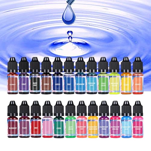 Farbstoff für die Kerzenherstellung: flüssige konzentrierte Soja-Farbstoffe, zum Selbermachen, flüssige Kerzenpigmente für Gel, Soja, Lipgloss, Nagellack Farbstoff für die Kerzenherstellung: flüssige konzentrierte Soja-Farbstoffe, zum Selbermachen, flüssige Kerzenpigmente für Gel, Soja, Lipgloss, Nagellack von Generic