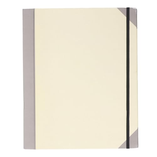 Folio-Ordner, Verhindert Verlust, Robuster Dokumenten-Organizer aus Papier, Sichere Folio-Aufbewahrung für Briefe (Beige) von Generic