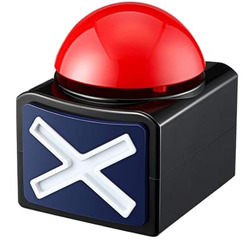 Fragen Antworten Buzzer – Quiz Got Talent Buzzer, Antwort-Taste für Quizwettbewerb | Klingeltasten für lustige Partyspiel-Antworten mit leichtem Design, Antwortklingel am Abend Fragen Antworten Buzzer – Quiz Got Talent Buzzer, Antwort-Taste für Quizwettbewerb | Klingeltasten für lustige Partyspiel-Antworten mit leichtem Design, Antwortklingel am Abend von Generic
