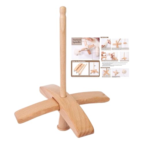 Garnspindel - Häkelnder Spinner -Werkzeug - Multifunktional Türkischer Holzpackspindel Für Garn, Weben, Wolle, Handwerk, Häkelnsthetischen Holzgräberkonservierung, Hochwertiges Holz Für Lang Anhaltend Garnspindel - Häkelnder Spinner -Werkzeug - Multifunktional Türkischer Holzpackspindel Für Garn, Weben, Wolle, Handwerk, Häkelnsthetischen Holzgräberkonservierung, Hochwertiges Holz Für Lang Anhaltend von Generic