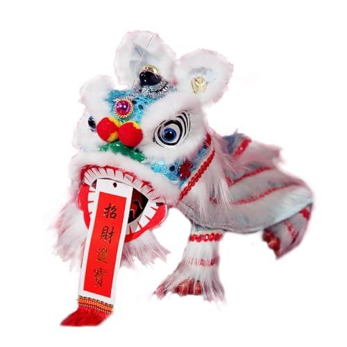 Generic Chinesische Löwenpuppe, Festliche Löwentanzpuppe für Geburtstag, Feiertag, Weihnachten von Generic