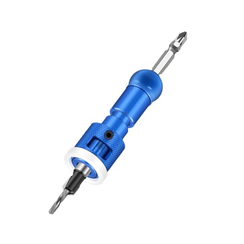 Generische Stille Kombination Bohrer - Countersink -Bohrer, häusliche Holzbearbeitungswerkzeuge | Installation Screw Eye Öffnenwerkzeug, Counterunk Hole Drill Bohrer für Thanksgiving -Weihnachtsferien von Generic