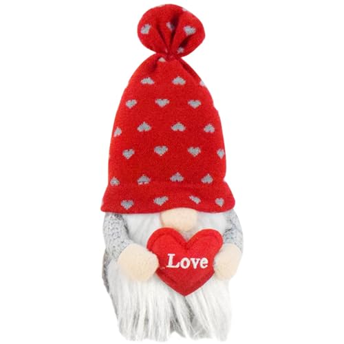 Generisches GNOME de la Saint-Valentin-Tisch- im Maison de la Saint-Valentin, Geschenk des Valentinstags | Schwedische GNOME Tomte GNOME Plüsch, Hausdekoration Ornamente auf Skandinavier von Generic