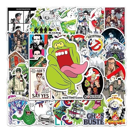 Ghostbusters Vinyl-Aufkleber für Laptop, Handy, Wand, Gepäck, Bücher, Flasche, 50 Stück von Generic