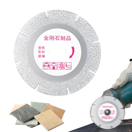 Glasschneidescheibe, Fliesen-Cutter Tool | Zahndesign Glasschneider zum Schleifen | Multifunktionales Rotationswerkzeug, abgeschnittene für Keramik, Fliese, Jade, Weinflasche, Glas, Stein Glasschneidescheibe, Fliesen-Cutter Tool | Zahndesign Glasschneider zum Schleifen | Multifunktionales Rotationswerkzeug, abgeschnittene für Keramik, Fliese, Jade, Weinflasche, Glas, Stein von Generic