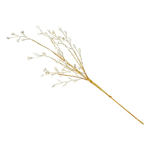 Glitzersticks für Weihnachtsbaum, Weihnachtsglitzerstiele, Weihnachtsbaumstammschmuck Goldfarben | Dekorative Glitzerstangen Perlen Strauß Ornamente festliche Gunst für Baumkranz Ferienhaus Glitzersticks für Weihnachtsbaum, Weihnachtsglitzerstiele, Weihnachtsbaumstammschmuck Goldfarben | Dekorative Glitzerstangen Perlen Strauß Ornamente festliche Gunst für Baumkranz Ferienhaus von Generic