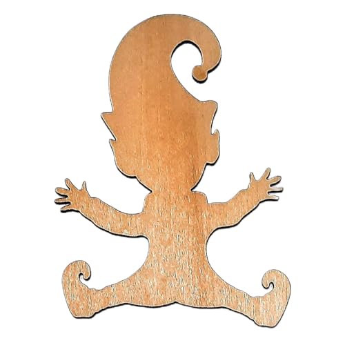 Gnome Stencil Footprints – Weihnachtsdekoration für den Innenbereich, Gnome Door Accessories | Wiederverwendbare Weihnachtsschneespray Stencils, Christmas Window Stencils for Snow Spray, Fußabdruck von Generic