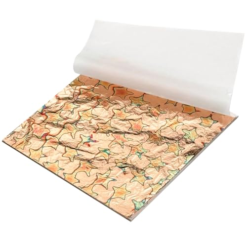 Goldfolien-Blätter mit Sternmuster zum Basteln, Scrapbooking, Kartengestaltung und Heimdekorationsprojekte Goldfolien-Blätter mit Sternmuster zum Basteln, Scrapbooking, Kartengestaltung und Heimdekorationsprojekte von Generic