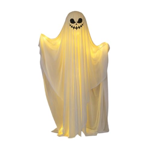 Gruselige Halloween Deko für Draußen, Leuchtendes Geisterornament, Beängstigend, 165 cm von Generic