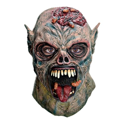 Gruseliger Kopf Halloween | Gruselige Kappen, Kostümzubehör für Outdoor-Shows Themenpark Spukhaus Gruseliger Kopf Halloween | Gruselige Kappen, Kostümzubehör für Outdoor-Shows Themenpark Spukhaus von Generic