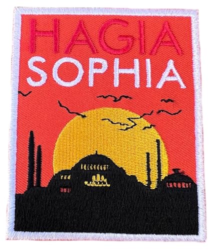 Hagia Sophia Istanbul Türkei Patch (8,9 cm) Aufbügler / Aufnäher, Reise, Europa, Souvenir, Urlaub, Emblem, Urlaub, Rucksack, Gepäck, Geschenkflicken von Generic