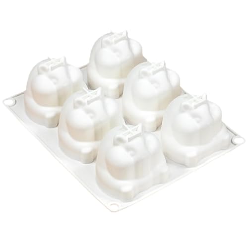 Hamster-Silikonform – niedliche Tierform, Mousseform, Backwerkzeug für Kuchendekoration | Entzückendes Dessertzubehör in Tierform für Gelee, Pudding, Aromatherapiekerzen und Gipsornamente von Generic