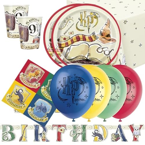 Harry Potter Deluxe Party-Set für 16 Personen von Generic