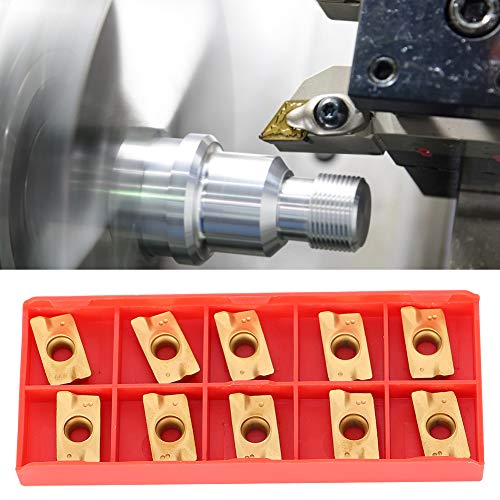 Hartmetalleinsätze Klinge, APMT1604PDER DP5320 Schneidklinge Hartmetalleinsätze Klingen Drehmaschine Fräser Drehwerkzeug für die Stahlverarbeitung von Generic