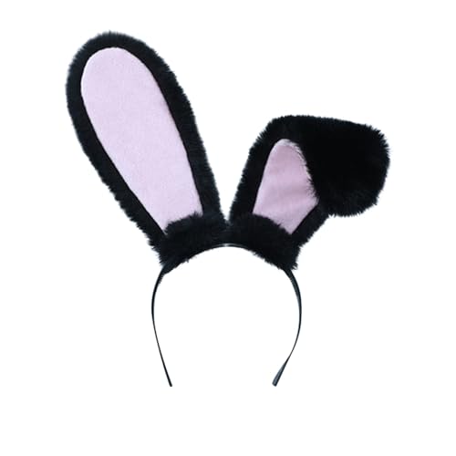 Hasenohren Haarreif, Hasenohren Stirnband Hase Ohren Haarbänder Plüsch Ostern Bunny Kostüm für Ostern Party Hochzeit Geburtstag Kostüm Halloween von Generic