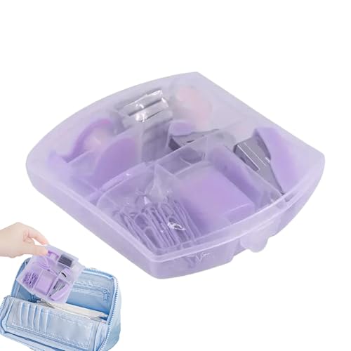 Hefter – Crafts Leichter Hefter Reisehefter, Miniatur-Hefter-Set | Miniatur-Bürozubehör-Set für Schule und Arbeitsplatz, Hefter Com von Generic