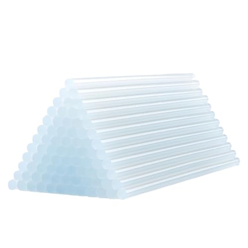 Heißkleber, 20 x 0,7 cm, Mini 20 x 0,7 cm, Heißschmelzkleber, 90 Stück, perfekt für Heißklebepistole, hohe Viskosität, transparent, starke Klebstoffe für Metall, Heißkleber, 20 x 0,7 cm, Mini 20 x 0,7 cm, Heißschmelzkleber, 90 Stück, perfekt für Heißklebepistole, hohe Viskosität, transparent, starke Klebstoffe für Metall, von Generic