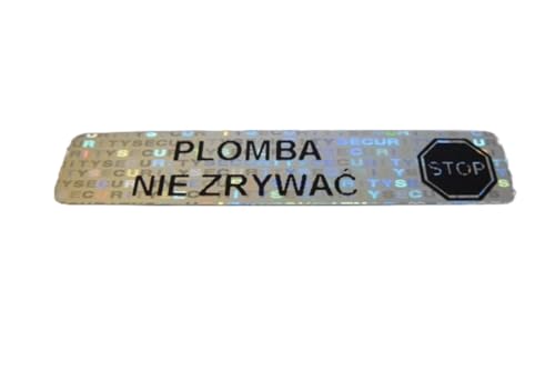 Holographische Plombe VOID 40x12mm [1000St] von Generic