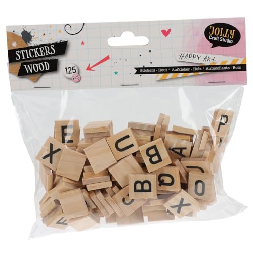 Holzbuchstaben, 125pcs von Generic