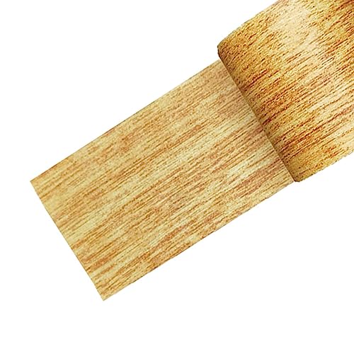 Holzlaminat-Klebeband – Holzstil-Klebeband, Holzplatten-Klebeband | Klebeband mit Holzmuster, mit starker selbstklebender Rückseite, Holzsimulationsklebeband für Türen, Fenster, Boden, 5,7 cm x 4,57 m von Generic