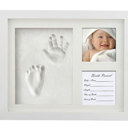 Hundepfoten Druck Kit Hand und Fußabdruck Set DIY Baby Wachstum Souvenir PAW Print Fotorahmen Kindergeburtstagsgeschenk von Generic