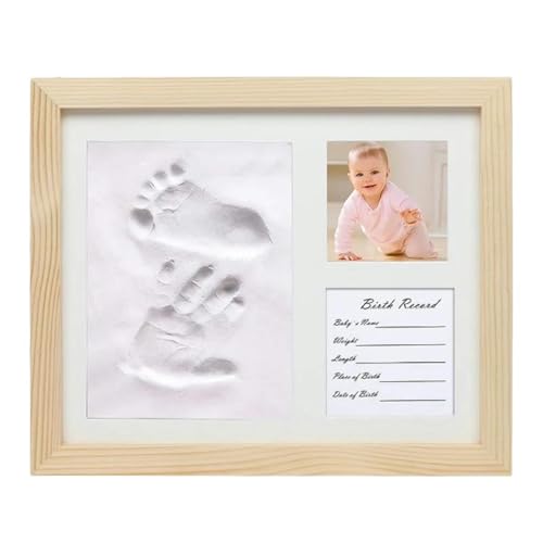 Hundepfoten Druck Kit Hand und Fußabdruck Set DIY Baby Wachstum Souvenir PAW Print Fotorahmen Kindergeburtstagsgeschenk von Generic