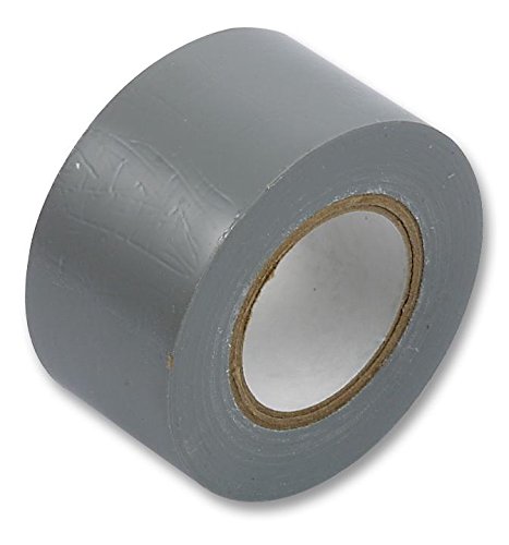 Isolierband, 19 mm x 20 m, grau, elektrisches Isolierband, 1 Stück, PVC-Klebeband 1920GY von Generic