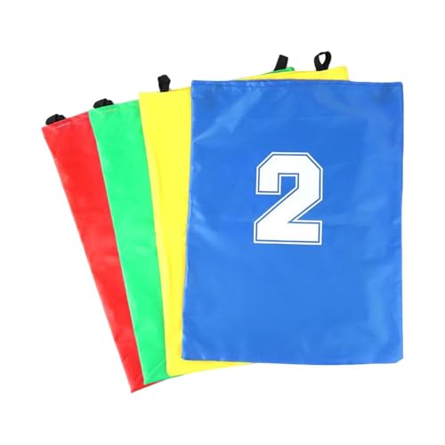 Jumping Sacks Race Spiel | 4 Stück Outdoor-Spielsack-Rennen, Karnevalsspiele, Rasenspiel im Freien, für die Familie, 50 x 71 cm, Karnevalsspiele von Generic