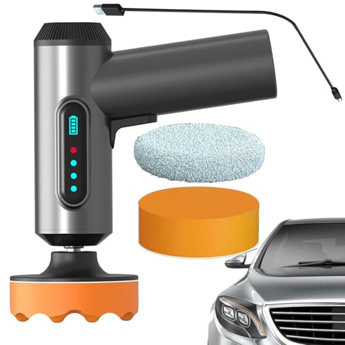 Kabelloser Autopolierer, wiederaufladbares Polierset, 4000 mAh | Tragbares Werkzeug zur Reparatur von Kratzern und Wachsen, für das Haus des Autos Kabelloser Autopolierer, wiederaufladbares Polierset, 4000 mAh | Tragbares Werkzeug zur Reparatur von Kratzern und Wachsen, für das Haus des Autos von Generic