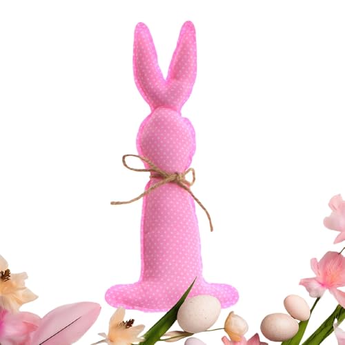 Kaninchendekoration aus gepolstertem Stoff, Hase Ornament aus Bauernhof Stoff | Tischdekoration aus rustikalem Stoff gefüllt - Bauernhof Ostern Ornament Kaninchendekoration aus gepolstertem Stoff, Hase Ornament aus Bauernhof Stoff | Tischdekoration aus rustikalem Stoff gefüllt - Bauernhof Ostern Ornament von Generic