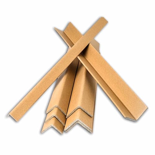 Kantenschutz Aus Verstärkter Pappe 100 Stück V-förmige Eckenschutz Aus Verstärkter Pappe Für Logistikversand Und Zur Stabilisierung Von Sendungen Eckenschutz Für Kartons(50 x 5 x 0.4 cm (L x W x THK)) Kantenschutz Aus Verstärkter Pappe 100 Stück V-förmige Eckenschutz Aus Verstärkter Pappe Für Logistikversand Und Zur Stabilisierung Von Sendungen Eckenschutz Für Kartons(50 x 5 x 0.4 cm (L x W x THK)) von Generic