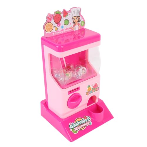 Kapselautomaten-Spielzeug, Interaktives, Einfach zu Bedienendes Miniatur-Miniatur-Kapselautomaten-Spielzeug für (PINK) von Generic